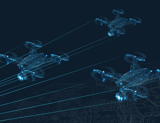 Collaborative autonomous drone fleets for next-level UAS operations