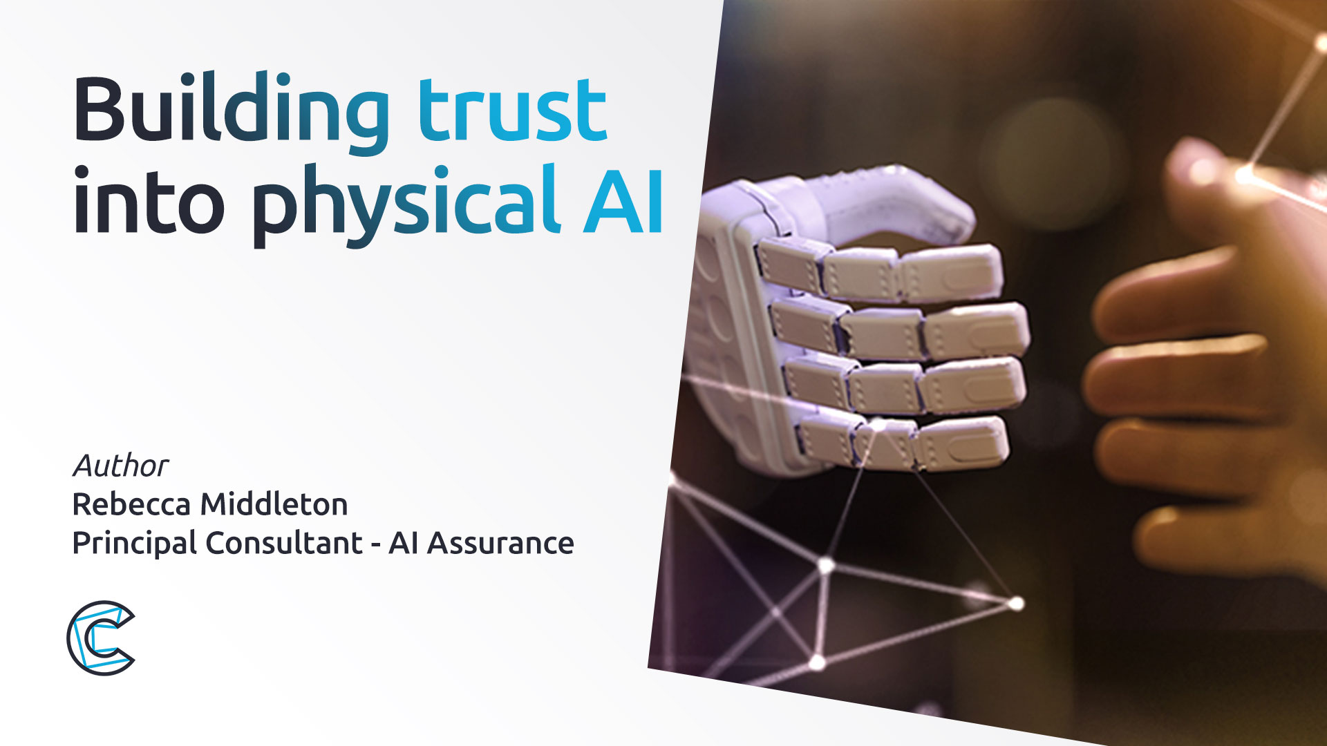 How AI assurance is building trust into physical AI | Cambridge Consultants