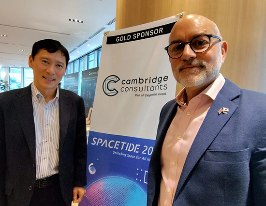 “Space Is Essential Infrastructure”: Cambridge Consultants Executives Urges Japan to Move Fast